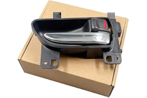HUYILUN0104 Front Or Rear Right Passenger Side Door Interior Handle Chrome Compatible with Subaru Forester Impreza Legacy & Outback 2009-2019…