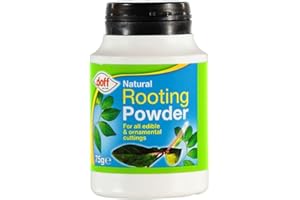 ONLINESTREET Doff Rooting Hormone Powder for Cutting Strong Roots/Help to Grow Edible Plants/Gardening for Outdoor and Indoor and Use to Prepare Organic Natural Nutrients 75g (Pack of 1)