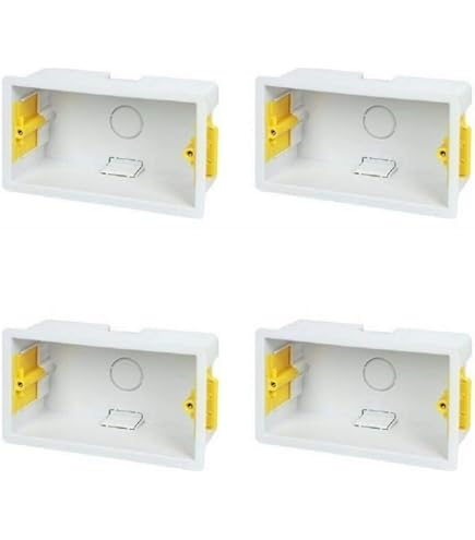 Caja De Empotrar Para Empotrar En Pared De Yeso Pro Elec 2541 - 2 Módulos, Profundidad 35 Mm