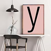 Poster: Y ♥ typolove - Buchstabensalat ♥ Monogramm Buchstabe Y