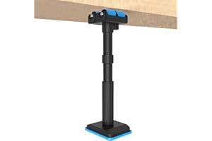 KIVRIMLARV Asta di supporto estensibile per soffitto, strumento di supporto regolabile per progetti di cartongesso, staffa telescopica sicura per installazione di armadietti, supporto per risparmio di