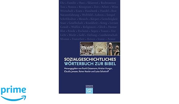 Sozialgeschichtliches Worterbuch Zur Bibel Amazon Co Uk Frank