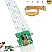 Price comparison product image Raspberry Pi Camera,zero camera raspberry pi 3 camera Video Module 5MP 1080p OV5647 Sensor with 15 Pin FPC Cable + Pi Zero Ribbon Cable 15cm Raspberry Pi A B+ camera cable kit