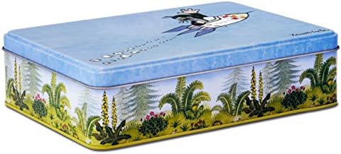 LOGOSHIRT Tin Box The Mole - Rocket - Space - Metal Box Krtek - TV - Nostalgia - coloured - original licensed product