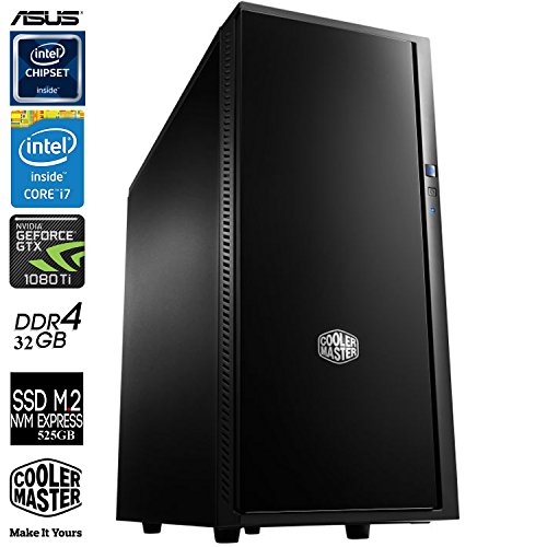 SNOGARD Advanced GAMER PC Intel® Core i7-6700K 4x 4000MHz • 8GB nVidia GeForce GTX 1070 • 16GB DDR4-RAM • 480GB SSD • DVD Brenner • DirectX 12 • Business & Multimedia & Gaming Desktop Computer