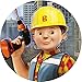 Produktbild Tortenaufleger Bob der Baumeister2 / 20 cm Ø