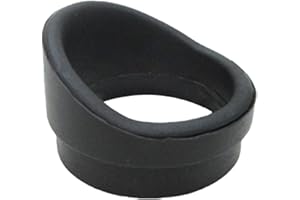 QIIIMSLSS Scudo oculare in gomma morbida 28mm-37mm Coppe per binocoli microscopi Diametro interno 28mm-37mm