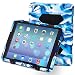 Produktbild iPad Air Hülle Case ACEGUARDER Stoßfest Schutzhülle Cover Gehäuse für Kinder mit Ständer und Schutzfolie Etui Tasche Schalen für Apple iPad 5 (Marine Schwarz)