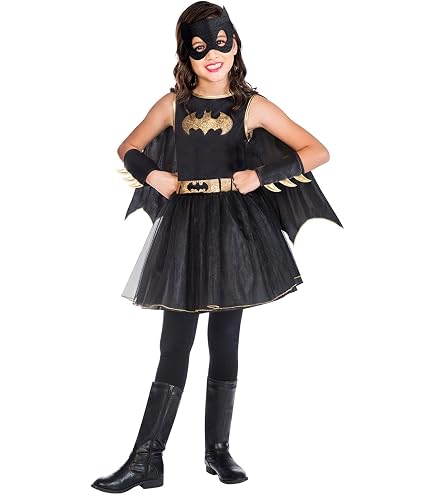 Rubie's Deluxe Wonder Woman Kostüm Für Mädchen – Komplettset Mit Kleid, Umhang, Accessoires