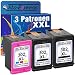Produktbild PlatinumSerie® Sparset 3 Tintenpatronen remanufactured für HP 302 XL Black & Color mit Füllstandsanzeige und 145% mehr Inhalt! Für HP Officejet 3800 Series 3830 3831 3833 3834 3835