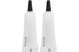 DAUERHAFT Aceite lubricante de engranajes, 2 lubricantes industriales, piezas de impresora 3D de color cremoso, diseño humanizado, para impresoras 3D, teclados, ventiladores, unidades de CD, etc.