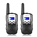 Produktbild 2 x Kinder Walkie Talkie,Tragbar 2 STÜCKE Walkie Talkie Set Kinder Funkgerät 3KM Reichweite,Multi Kanäle Mini Walkie Talkies 2-Way Radio Kinder Spielzeug für Outdoor-Aktivitäten 2 Farben(Schwarz)