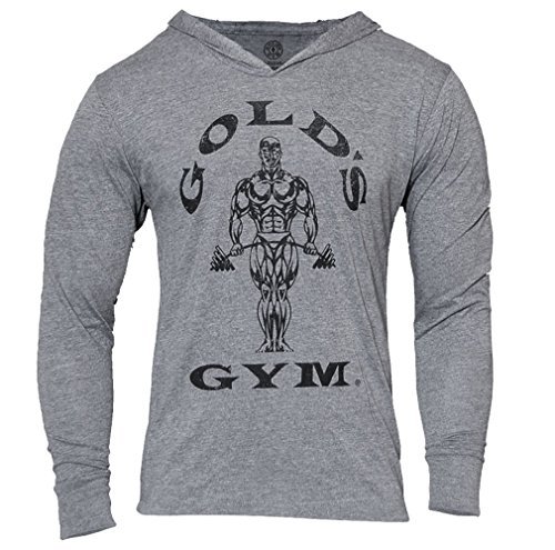 Golds Gym Kapuzen-Shirt, langärmlig