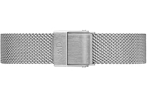 Daniel Wellington Petite Sterling, Silver Watch Strap, 12mm, Mesh, for Women