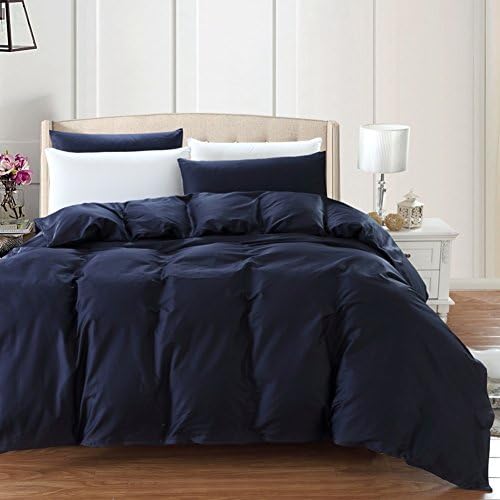 Solid-colored j cotton thickened quilt cover single piece Full cotton pure color study thickened quilt cover -A 220x240cm(87x94inch)