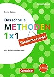 Image de Sachunterricht - Das schnelle Methoden 1x1 (Fachmethoden Grundschule)