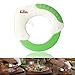 Produktbild Bolo Kochmesser Griff ABS und Haushaltsgeräte Edelstahl Küchenmesser Vegetable Circular Roulant Knife Pizza Knife Fruit Knife Universalmesser Messer Käse Fleisch Knife Knife Creative Design Messer Rollstuhl