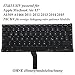Produktbild Ersatz GR deutsche Tastatur QWERTZ Tastatur für Apple MacBook Air 13" 33,8 cm A1369 A1466 GR MC503 MC504 MD231 in Deutsch DE ohne Backlitfolie Deutschland 2011 2012 2013 2014 2015