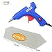 Produktbild 20W Heißklebepistole Klebepistole mit 50 Stücke 190 x 7 mm Heißklebesticks Transparente Klebesticks Klebepistole (Blue)