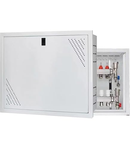 Environ Underfloor Heating Manifold – 2 To 12 Circuits, Stainless Steel, Made In Germany, 5-Year Warranty