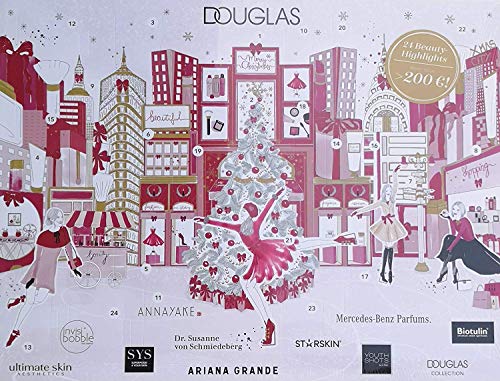 Douglas Adventskalender 2019 - Kosmetik - 24 Beauty Highlights für Damen - Limitiert