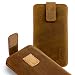Produktbild Original Motion Premium Tasche Universal ECHTLEDER Grezy Cover Schutzhülle Case tobacco