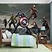 Produktbild Marvel Avengers Aufstellung - Forwall - Fototapete - Tapete - Fotomural - Mural Wandbild - (3362WM) - XXL - 312cm x 219cm - VLIES (EasyInstall) - 3 Pieces