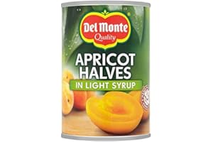 FRUIT Del Monte Apricot Halves in Light Syrup Bundle of 3X 410g cans