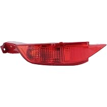 Réflecteur De Pare-chocs Arrière Droit Pour Ford Fiesta MK7, Focus, C-Max - Compatible Réf. 1552730, 1513163