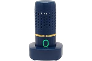 AIDNTBEO Obst und Gemüse, Waschmaschine, kabellos, tragbare Kapselform zum Reinigen von Obst, Gemüse, Fleisch (blau)