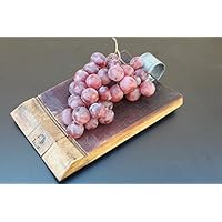 Lunes-Weinfasskunst - Snackbrett - Brotschüssel - Teller von Barrique Staves. 100% französisches Recycling-Eichenfass aus der Weinregion Corbieres. Ideales Geschenk für den Weinliebhaber!
