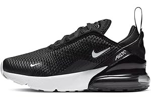 Nike Nike Air Max 270 (ps), Boy's Trail Running Shoes, Multicolour (Black/White-Anthracite 001), 2 UK (34 EU)