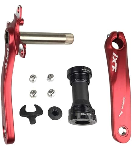 Axe Pédalier Céramique VOANZO Rouge - VTT Route 68-73mm BC1.37