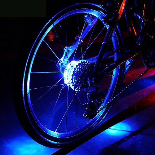 Wasserdichte LED Bike Wheel Lights, Bodecin Cool Colorful Bike Warning Light, 3 Modi Radfahren Bike Speichen Licht Safety Light, Magic Dekoration Licht, Fahrrad Zubehör Beleuchtung