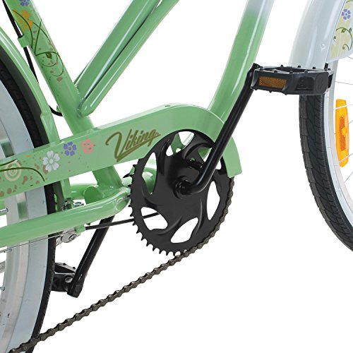 26 Zoll Beachcruiser Viking Retro Ladies Fahrrad Cruiser 2 Farben - 5