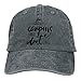 Produktbild Presock Camping Hair Don't Care Cowboy Cap Unisex Adjustable Trucker Baseball Hat Deep Heather