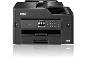 Brother MFC-J5330DW Colour Inkjet Printer - All-in-One, Wireless/USB 2.0/Network, Printer/Scanner/Copier/Fax Machine, 2 Sided Printing, A4 Printer/A3 print capability, Small Office/Business Printer