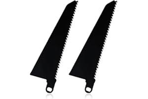 ZERONINE 2pcs 240mm Reciprocating Saw Blades Compatible with Black&Decker Scorpion Saw FKS890E KS890ECN KS890EK KS890GT KS880,Metal Cutting Reciprocating Saw Blades for Steel Pipe Cutting,Drywall,Chipboard