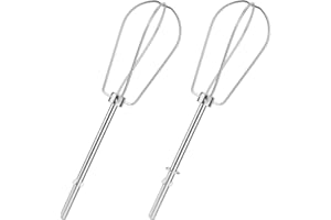 GOSKNOR 2 Accessori per Sbattitore Manuale W10490648, Fruste per Frullatore a Immersione In Acciaio Inossidabile per Parti di Frullatore Elettrico KitchenAid KHM2B AP5644233 PS4082859 Parte