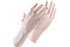 SUJAYU UV Protection Gloves Driving Gloves Women, Full Finger UV Gloves Sun Gloves Sun Protection Gloves, Thin Gloves UV Light Gloves Women Cycling Gloves for Women