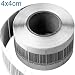 Produktbild 2000 RF Klebeetiketten RF 8.2 MHz 4x4 cm Sicherungsetiketten 4 x 4 cm mit Dummy Barcode deaktivierbar Warensicherung Artikelsicherung