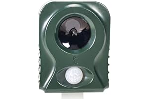 Pestbye® Battery Operated Cat Repellent V2 - Easy To Use Ultrasonic Cat Scarer with HyperResonance Frequency