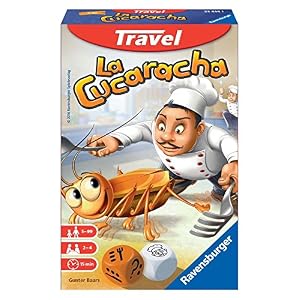 Ravensburger – La Cucaracha Llévala contigo, Juego de Mesas para Niños 6 Años, Regalos para Niños a Partir de 6 Años, Juegos de Mesa Familia, Versión en Español