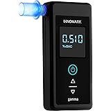 Innomark Gamma Alkotestare - Promillemätare med Digital Display - Professionell Alkomätare
