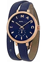Marc by Marc Jacobs Women's MBM8662 Blue Leather Quartz Fashion Watch