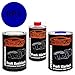 Produktbild 2,5 Liter 2K Lack Set ALPINE / RENAULT / RENAULT RVI RPY MIDNIGHT BLUE P. M. ab 2014 - Profi Autolack spritzfertig & Klarlack & Härter