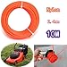Produktbild 2.4Mm X 10M Flexible Nylon Rasentrimmer Linie Seil Fr 23-35Cc