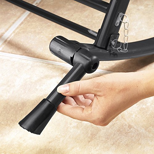Vario-Schaukelstuhl+ GRATIS Einhänge- Tablett, schwarz - 4