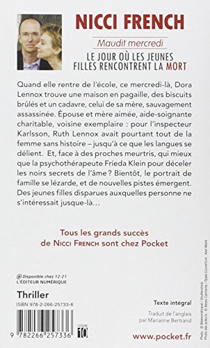 Nicci FRENCH Maudit Mercredi Pdf Download Maiwenn Ebook T l charger