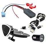 mercedes w204 radio mp3 Inkl. Kfz Multi Ladekabel und Magnet Handyhalterung für CD Schlitz